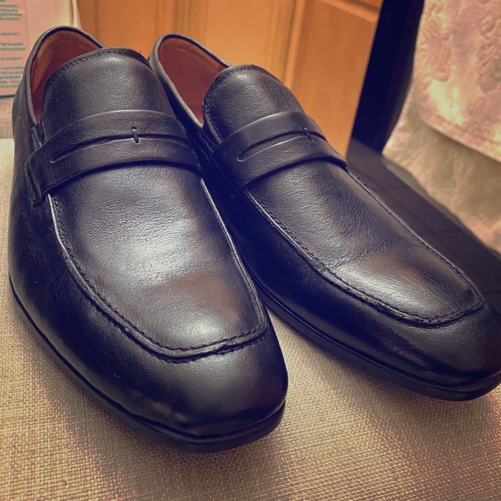 Florsheim Burbank oxfords penny black size 9.5 D